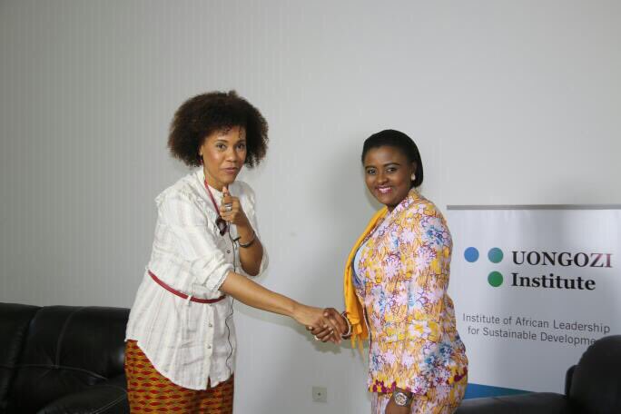 Muyumba's tweet photo. Exclusive interview with @Uongozi on Youth Development during #AfricanYouthDialogue in #Tanzania we also talked about #SDGs @antonioguterres https://t.co/g74yfMwl3y