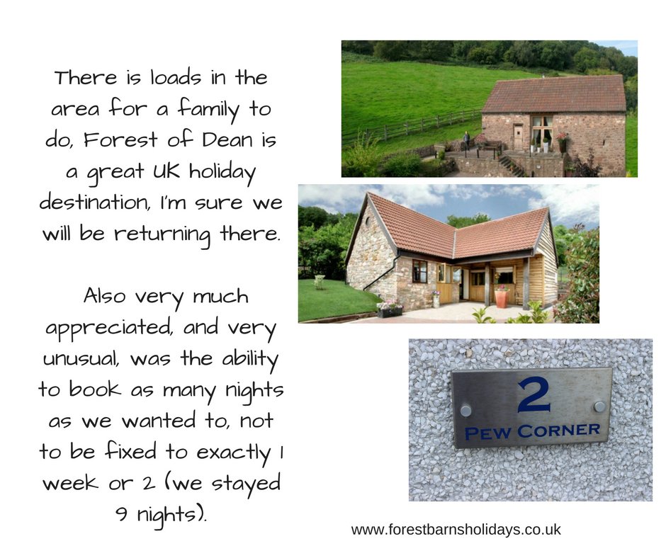 Great feedback - we love making people happy! #makingmemories #familyholidays bit.ly/ForestBarns