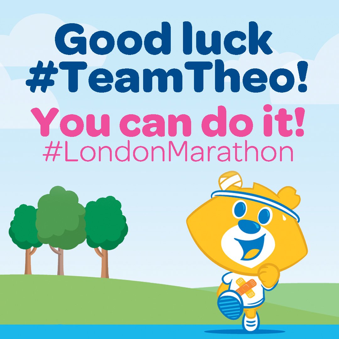 Big shout out to our <a href="/LondonMarathon/">TCS London Marathon</a> runners today! Look out for them on the TV! <a href="/andydstaley/">Andy Staley</a> <a href="/DThackerPT/">Damian Thacker</a> #proud