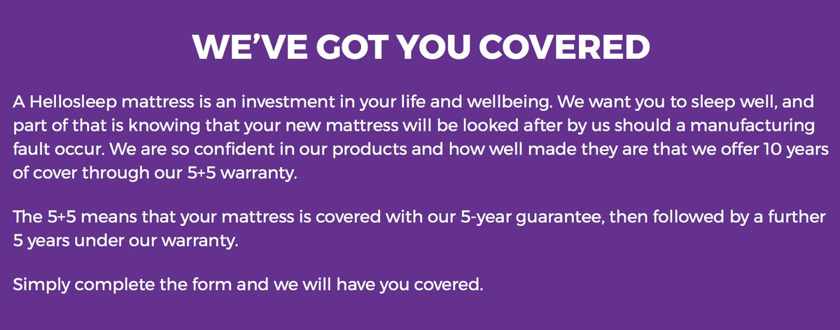 hellosleepUK's tweet image. We believe in our mattresses. ow.ly/cfwi30aSGf7