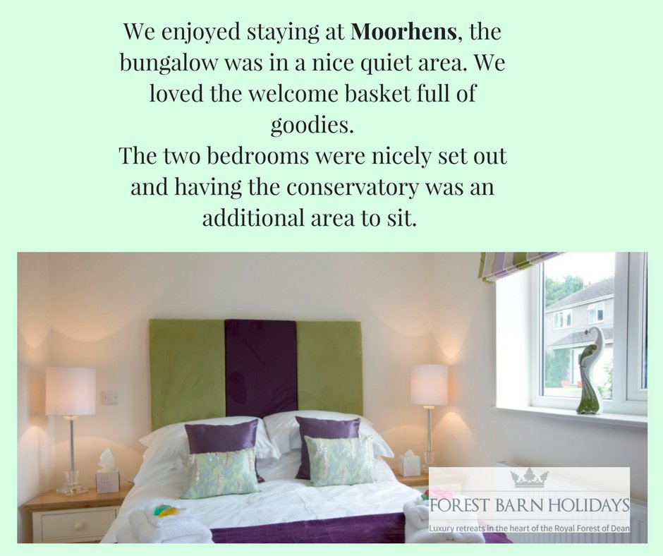 Fabulous feedback for our #dogfriendly and wheelchair #accesible holiday property Moorhens bit.ly/Moorhens #UKholiday2017