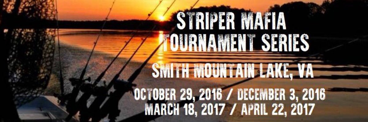 Our final tournament of the year is this weekend! Register today at stripermafia.com #stripermafia #fishingtournament #sml