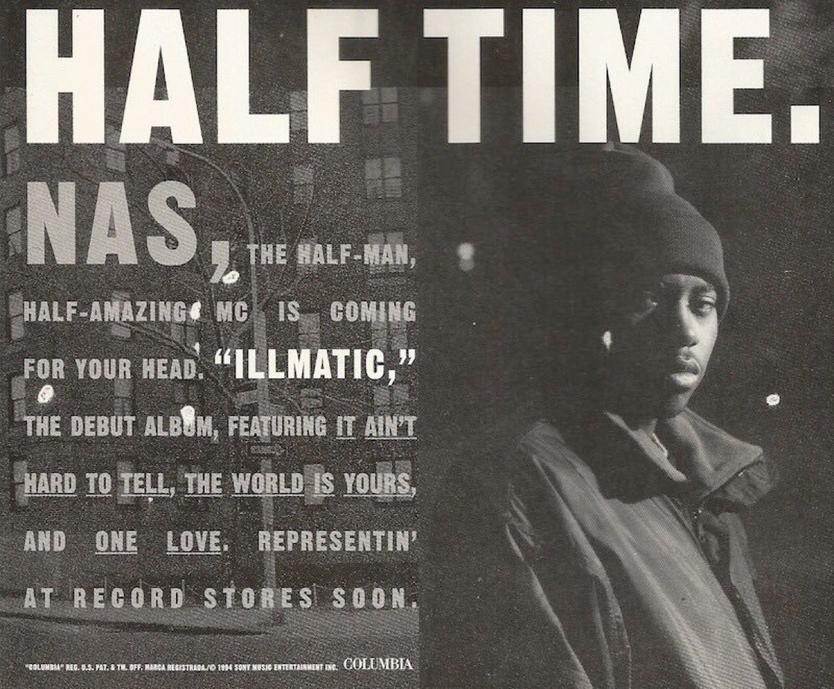 Only Hip Hop Facts On Twitter Nas Illmatic Cover Art Is Taken