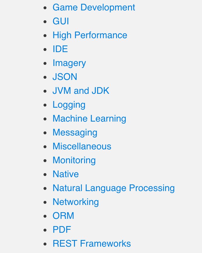 java's tweet image. List of awesome #Java frameworks, libraries and software

github.com/java-lang/awes…