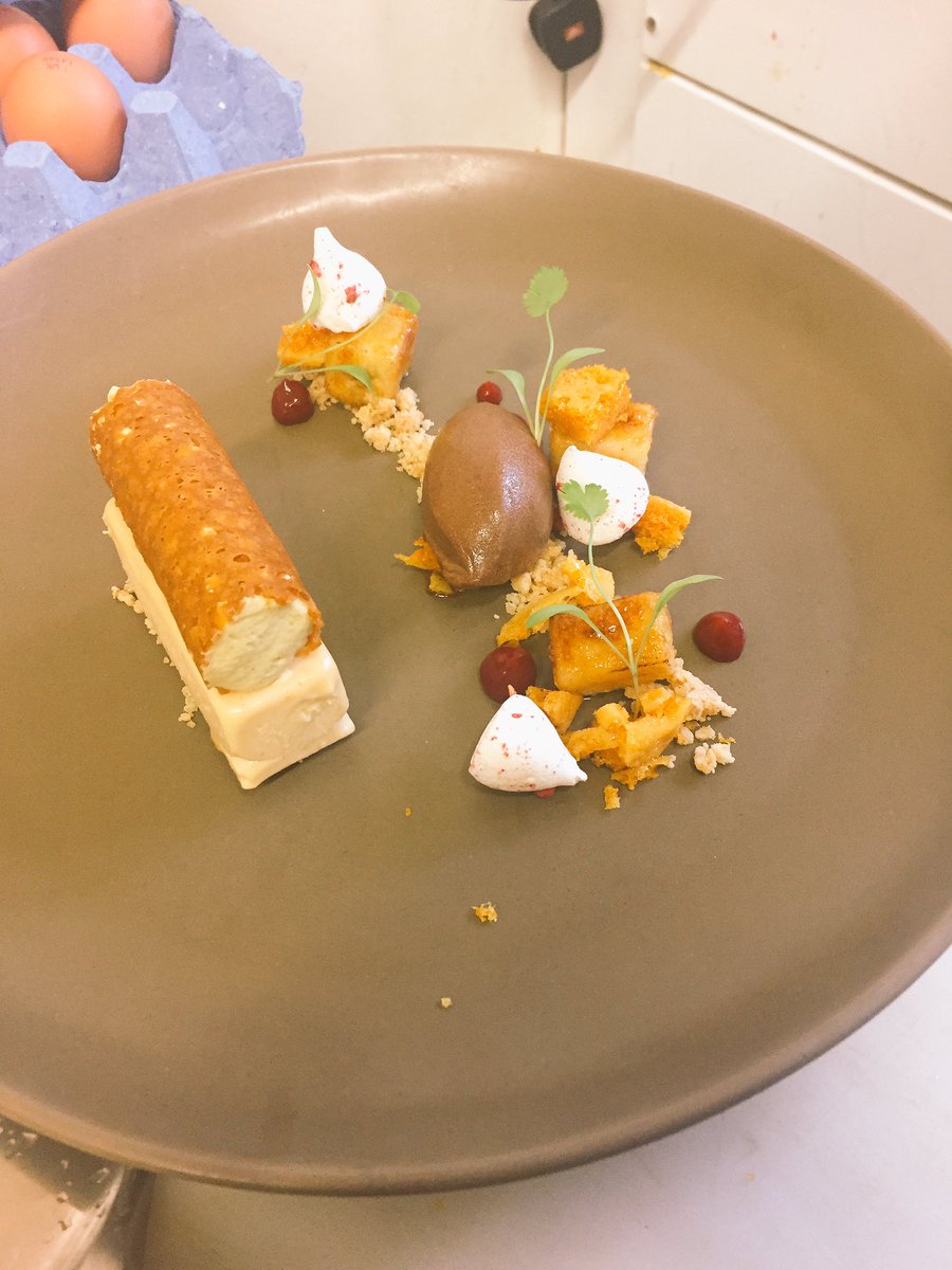 CBChef's tweet photo. Second time platting little bit happier. @Guyershouse https://t.co/05p6J7Njwo