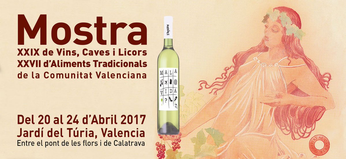 BodegasArraez's tweet photo. Bodegas Arráez presenta el Mala Vida blanco y el Vivir Sin Dormir rosado en La Mostra: https://t.co/R8cLVETErp #mostrava2017 #valencia #vino https://t.co/5kUqAKqHxI