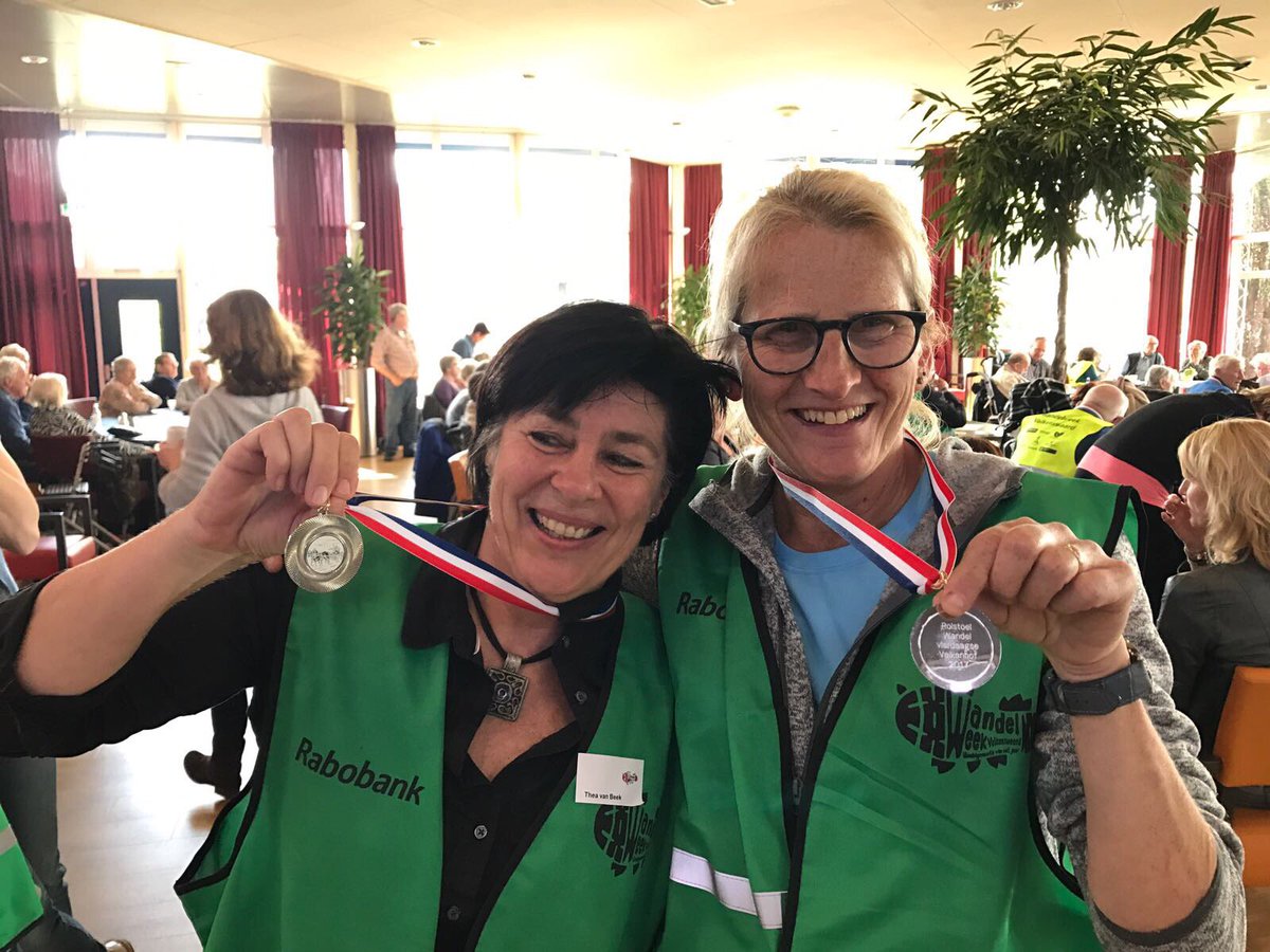 WandelWeek's tweet image. Geweldige organisatie van alle wandelingen, we boffen toch maar met zulke vrijwilligers!