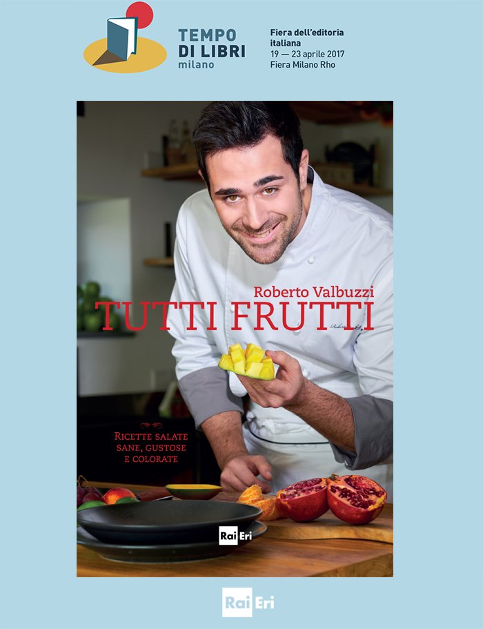 RaiLibri's tweet photo. È #TempoDiLibri per #RobertoValbuzzi e il "Tutti Frutti".
Ci vediamo sabato 22 h. 12 stand #Rai.
#TpL17 @TempodiLibri @Radio3tweet #RaiEri https://t.co/uwikdPg1Uz