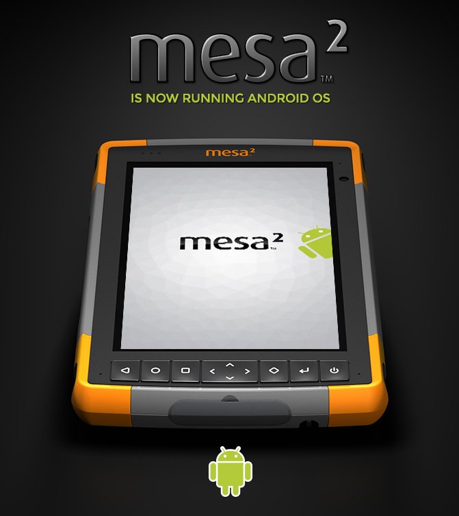 Elecdata's tweet photo. The @JuniperSystems Mesa 2 is now running #android!  |  #data #rugged #tablet https://t.co/iHEtolPBIO
