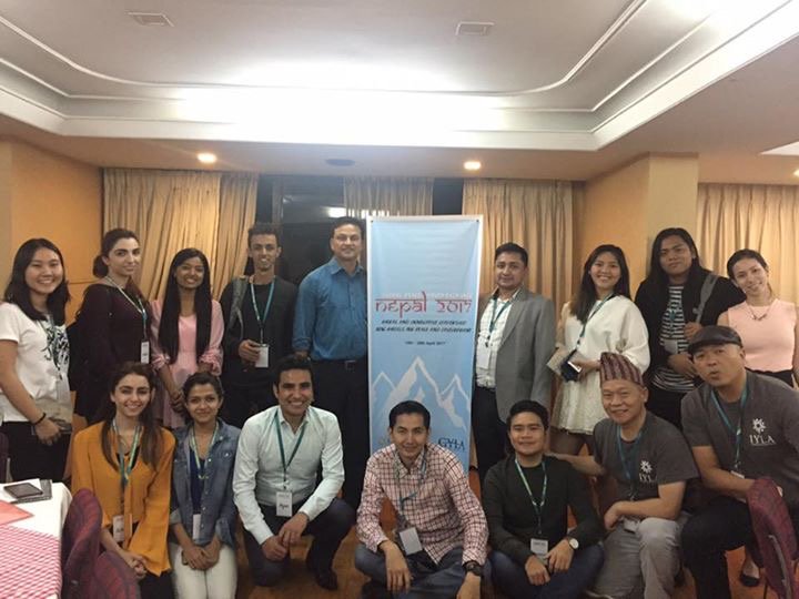 The 9-day GPYE Nepal started today with delegates from Romania, Pakistan, Malaysia, Philippines and Nepal. #GPYENepal #YouthLead