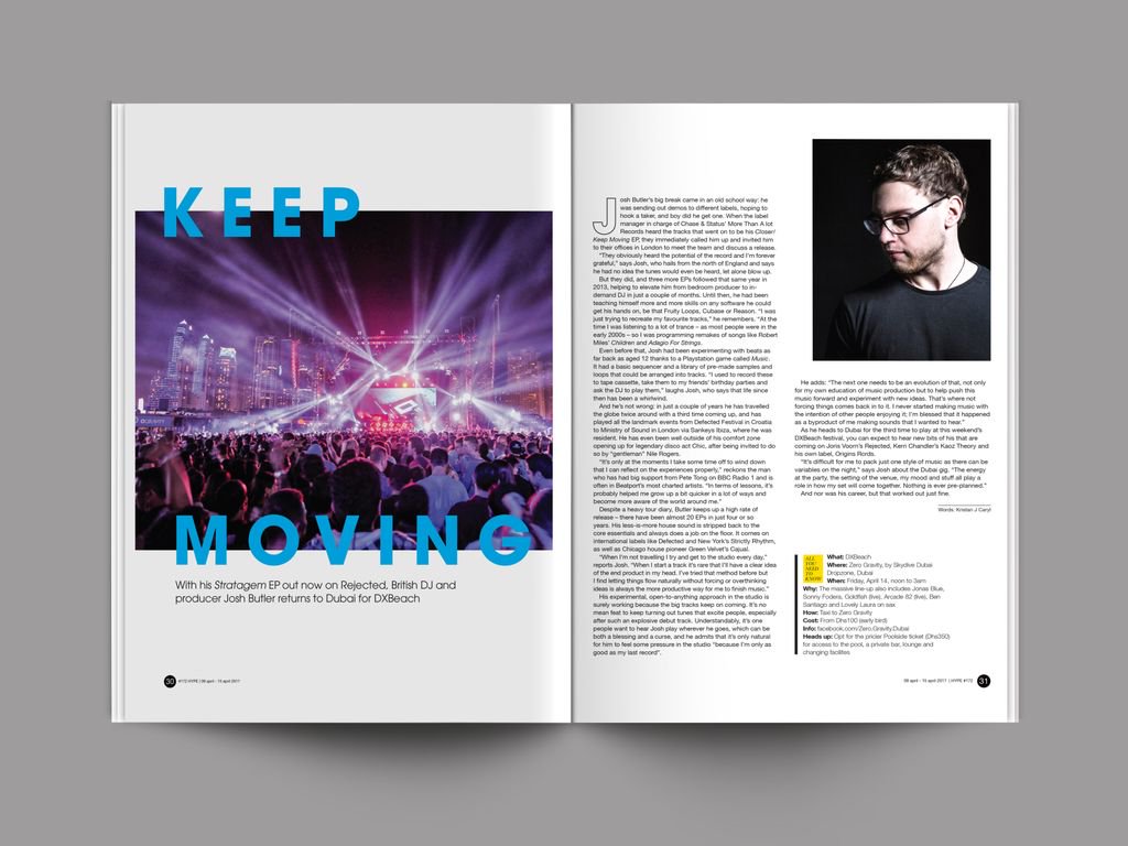 DispersionPR's tweet image. . @WeAreHype talk @rejectedrcrds, @originsrcrds and more with @joshbutlermusic surrounding his recent visit to Dubai for @DXBeach Festival.