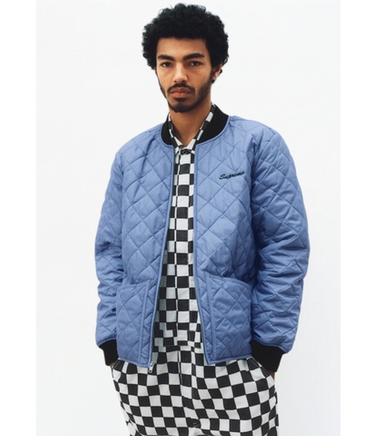 supreme zapata quilted work jacket