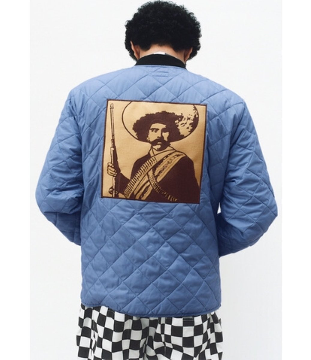 supreme zapata quilted work jacket