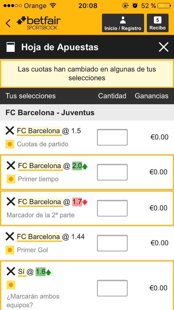 betsportSP's tweet photo. Cuotas arriesgadas pero posibles https://t.co/lsplUJp2nL