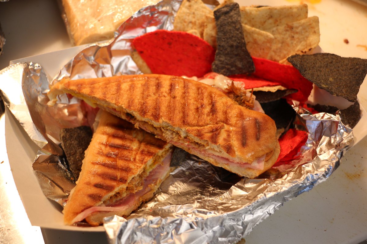 CosechaKitchen's tweet photo. Here it is!  The real Cuban sandwich true to the Ybor City original recipe!  We shared the other day our bread comes from @LaSegundaBakery. https://t.co/kFoveG4Yz8