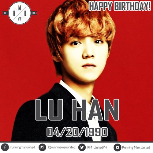 Happy Birthday Lu Han! 