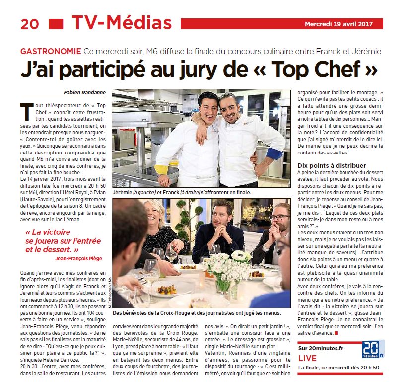 Top Chef 2017 - Presse C9ybTZWWAAAbrjY