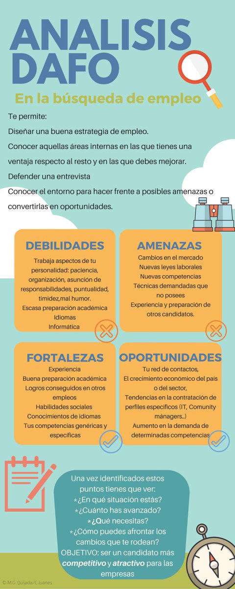 bernat551's tweet photo. La importancia de la matriz #DAFO en la búsqueda de empleo. #orientacionlaboral #FOL https://t.co/xpkifRAcsK