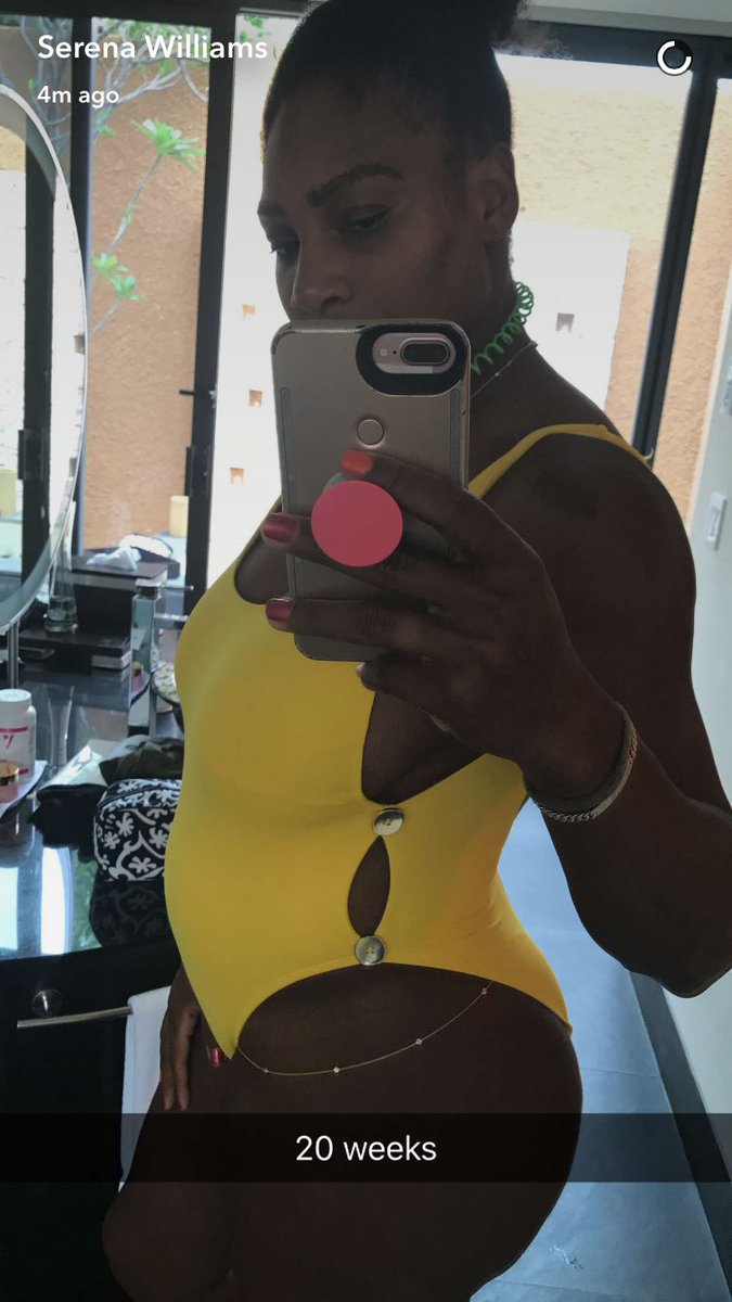 Image result for So, Serena Williams was pregnant when she won the Australian Open 2017