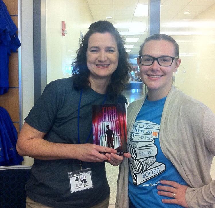 JenniferMEaton's tweet photo. Throwback to when I met thebooklioness at #seya2017 @seyabookfest in Murfreesboro Tennessee.… https://t.co/sUKdx83iEM https://t.co/khTcueRTbf