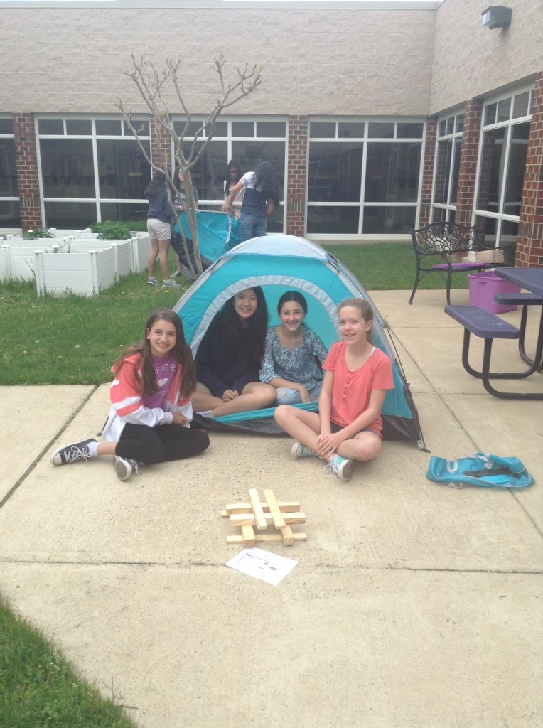 RBMS_PE's tweet photo. PE classes experiencing Outdoor Education @RBMS_Official @LCPSHPE https://t.co/cHrS3x1ssD
