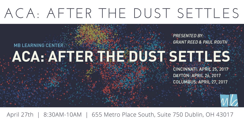 mb_benefits's tweet image. 8 days away! Join us in Columbus on Apr. 27th. #SHRM credit issued to attendees. Click link to learn more: buff.ly/2orFt7S