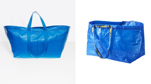 CTVNews's tweet photo. Internet mocks $3K Balenciaga tote for looking like Ikea's iconic blue bag https://t.co/2uxXkJqlJs https://t.co/gODp5WKfXX