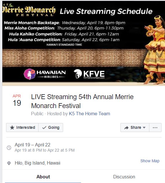 Don't miss out on Merrie Monarch! #MerrieMonarch #Hilo #Islandwideenjoymenthilo