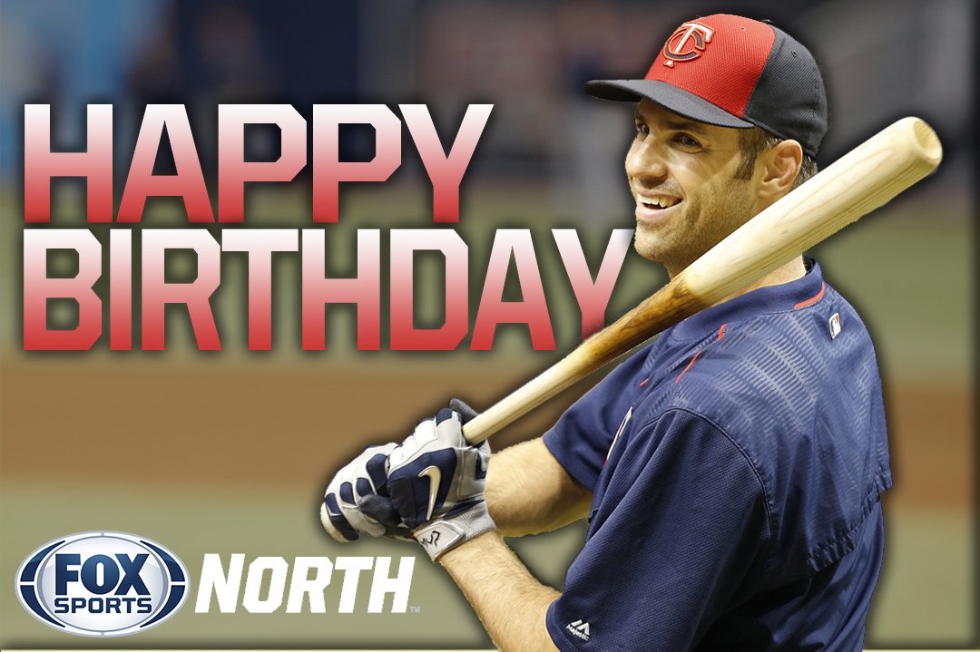 He\s no \"Average Joe!\" Help us wish homegrown Twin, Joe Mauer, a happy birthday! 