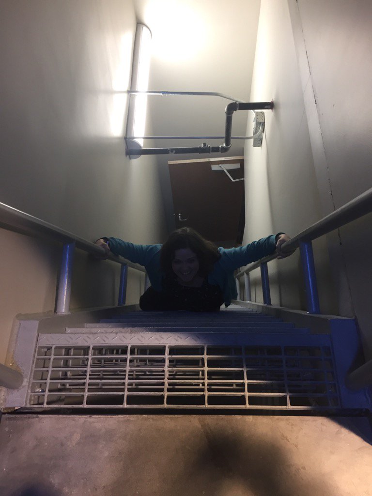 21stStacy's tweet photo. The things we do for audiovisual training! @OZunbound https://t.co/cXIHs7fn65