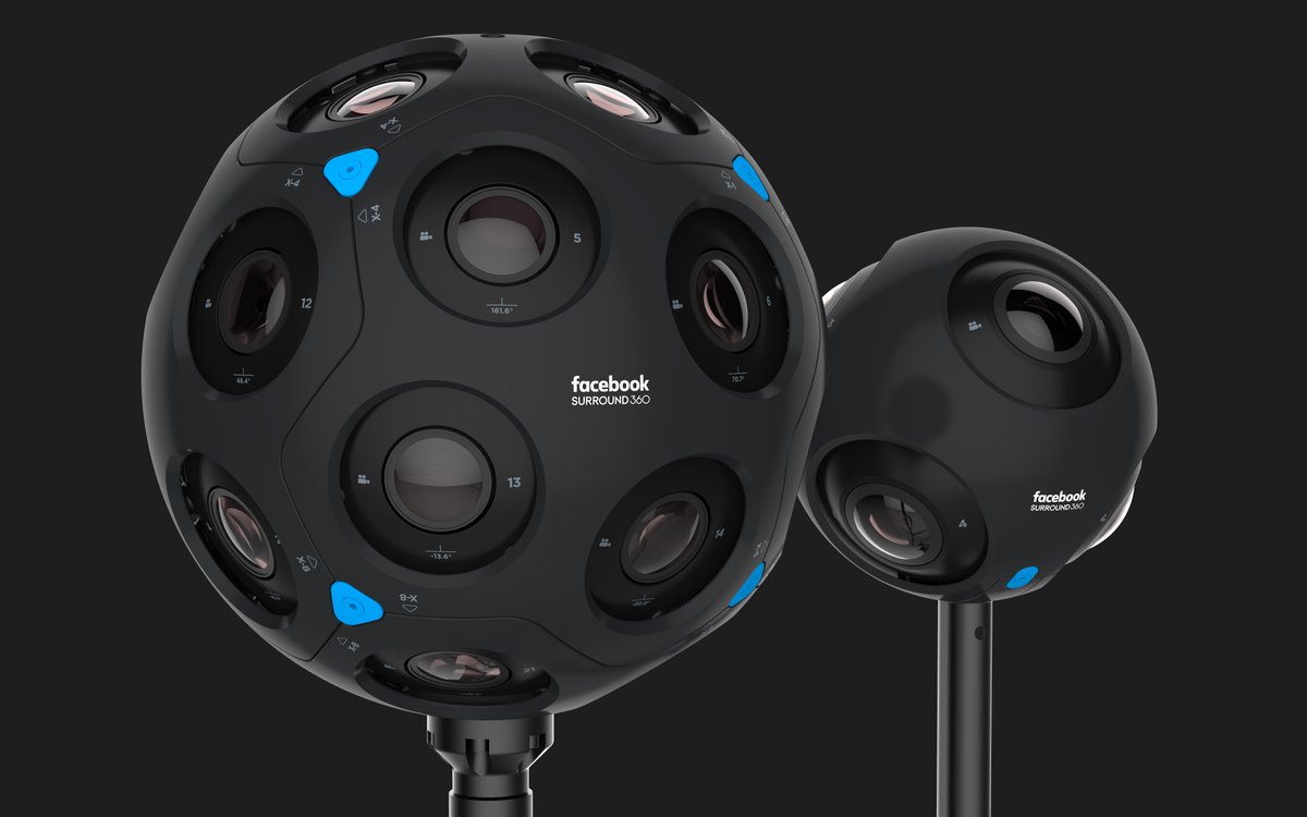 RtoVR's tweet image. Facebook Unveils Two New Volumetric Video &apos;Surround360&apos; Cameras, Coming Later this Year ow.ly/LvrM30aZqP3 @facebook