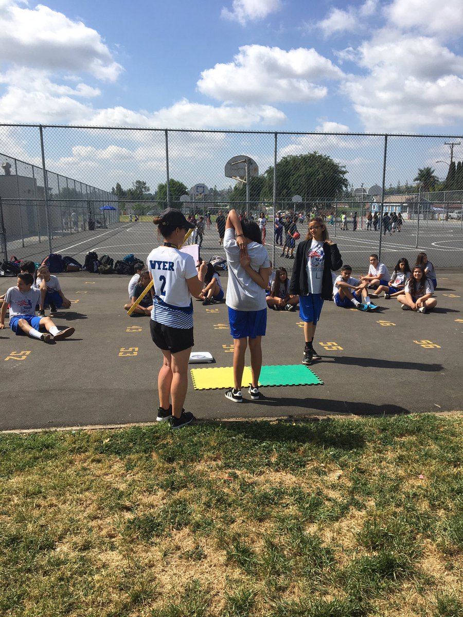Physical fitness testing! Are you flexible? #trunklift #sholderflexability <a href="/kimwyer2/">Kim</a> @DrC_LaHabra @WMSleader