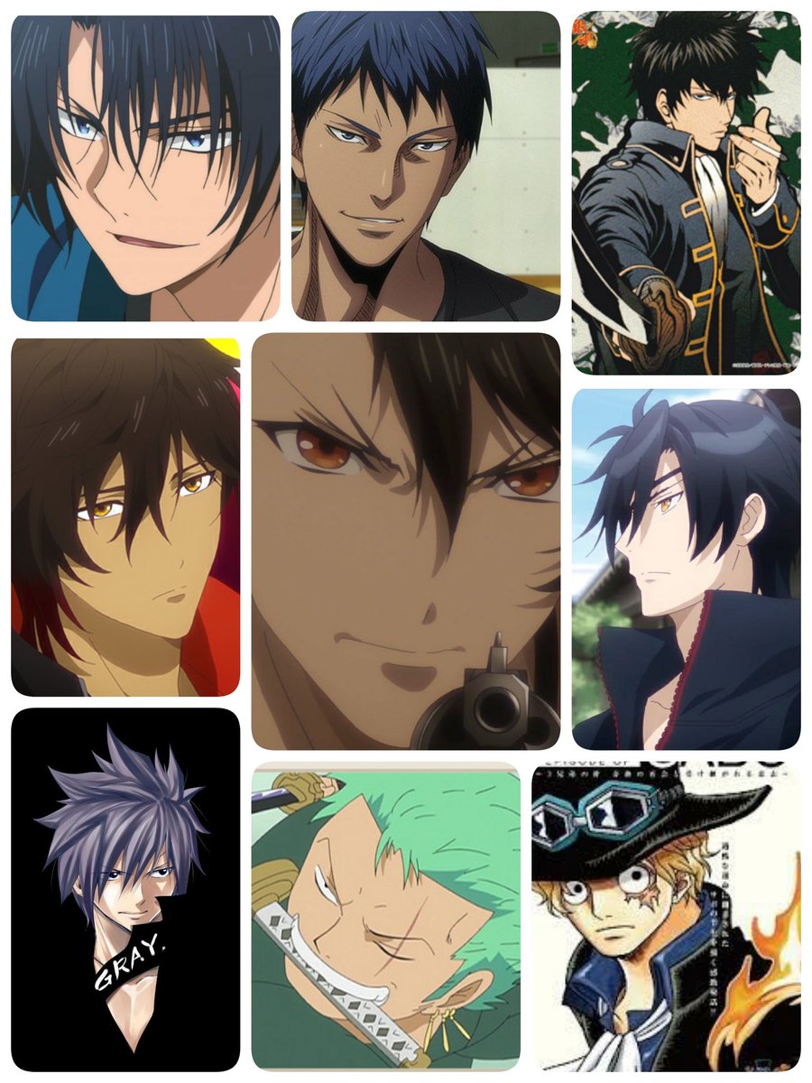 好きな男キャラ9人あげて趣味を晒す 好きな男キャラ9人あげて趣味を晒す