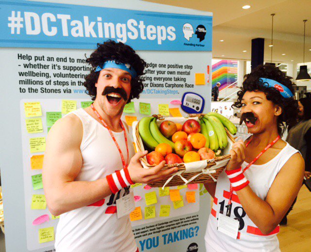 KesahTrowell's tweet photo. Awesome support for #TeamHeadsTogether in the office this afternoon... @DixonsCarphone #DCtakingsteps https://t.co/t45LvtxljH