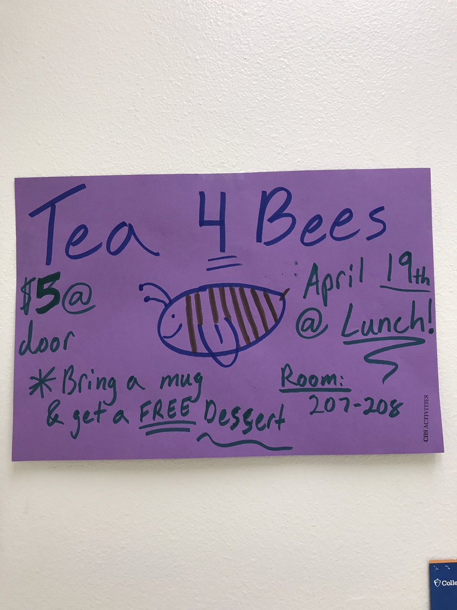 Chugiak2017's tweet photo. Today at lunch come save the BEES!🐝☺️🐝☺️🐝☺️🐝☺️🐝☺️🐝☺️🐝 https://t.co/hJJWqQqRpE
