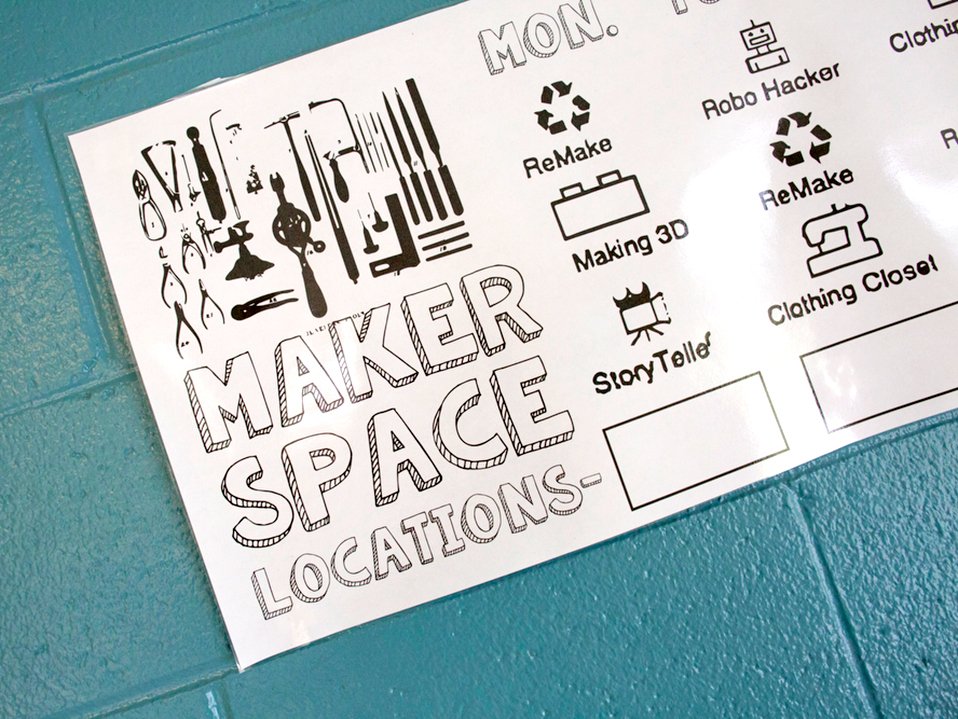 edutopia's tweet photo. A look at student-designed and facilitated #makerspaces: https://t.co/ovMP3Yy6jz. https://t.co/9mxAQXVIwk