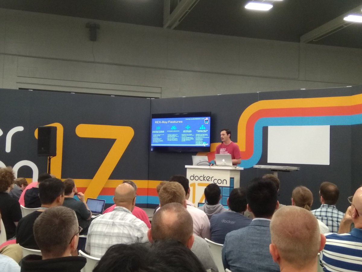 ajeetsraina's tweet image. @KendrickColeman talking about stateful application &amp;amp;  #RexRay @DockerCon #CodeCatalyst