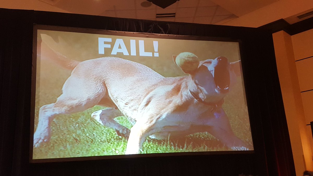 SMBurton724's tweet photo. "If you aren't failing, you are no where near your limits! FAIL!" - @fawngermer @ORVWBC  #WBECatchTheWave #fall7getup8 @ToyotaSD https://t.co/2b36eI8zZq