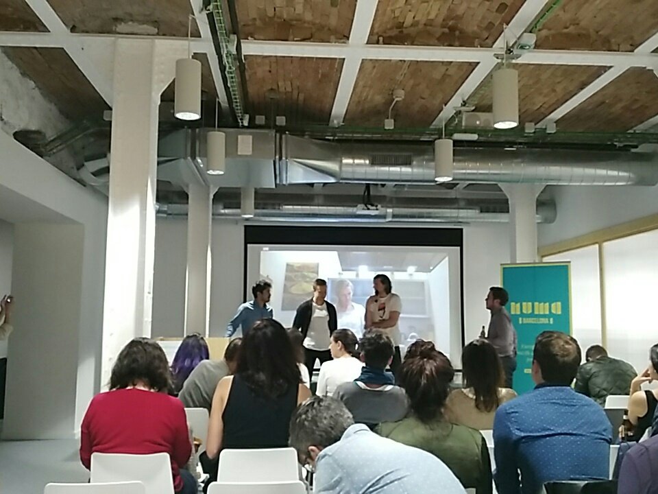 TrybeApp's tweet photo. Foodtech&Beers at @NUMA_bcn has just started with @IlkkaSalo Come join us! #BCNfoodtech #Trybe #Keychn #NumaBarcelona https://t.co/sjpK5rZrWG