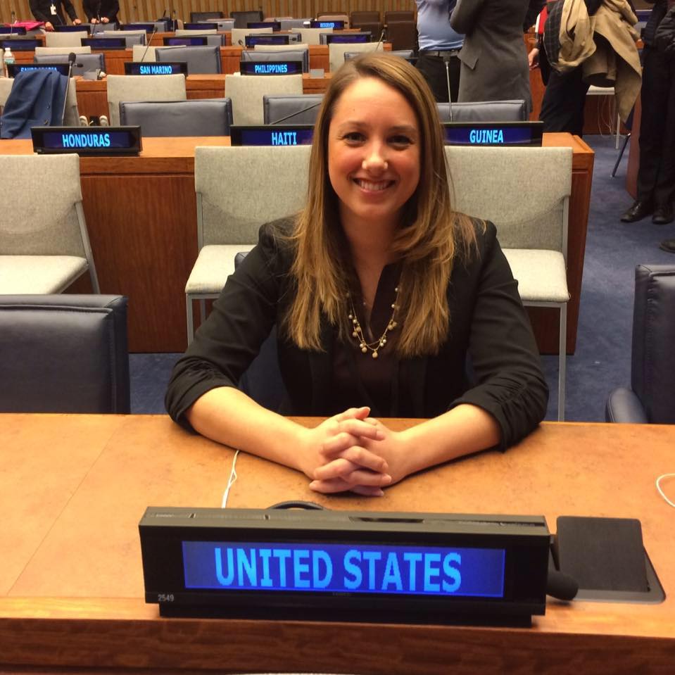 Pictured here at the UN, <a href="/ASUCollegeOfLaw/">Sandra Day O’Connor College of Law at ASU</a> and @ASU_ROLG student Kaitlyn Carr, has accepted a clerkship in #AmericanSamoa! #studentsuccess