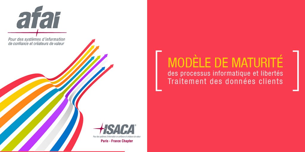 AnVigneron's tweet photo. Protection des données personnelles: @associationAFAI met à disposition de ses membres le modèle de maturité Informatique et Libertés https://t.co/ZKwVJgw9ZF