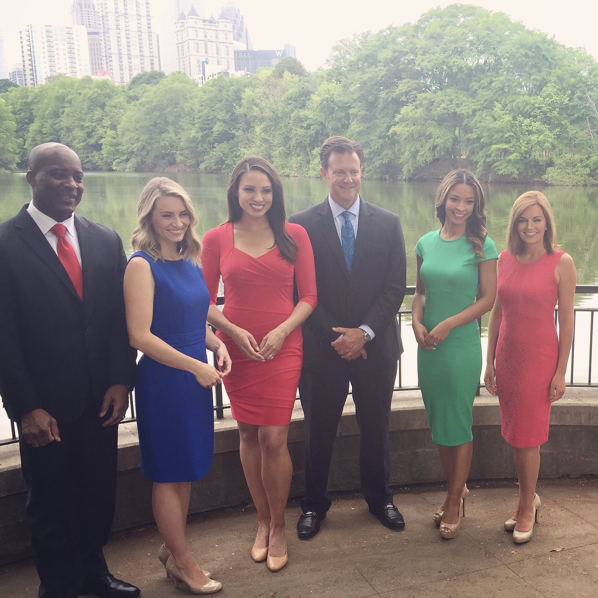 Katie Beasley on Twitter: "News team...assemble!!!! (at Piedmont Park)  @GoodDayAtlanta #NewFamilyPhoto https://t.co/PGMXoAGsG1" / Twitter