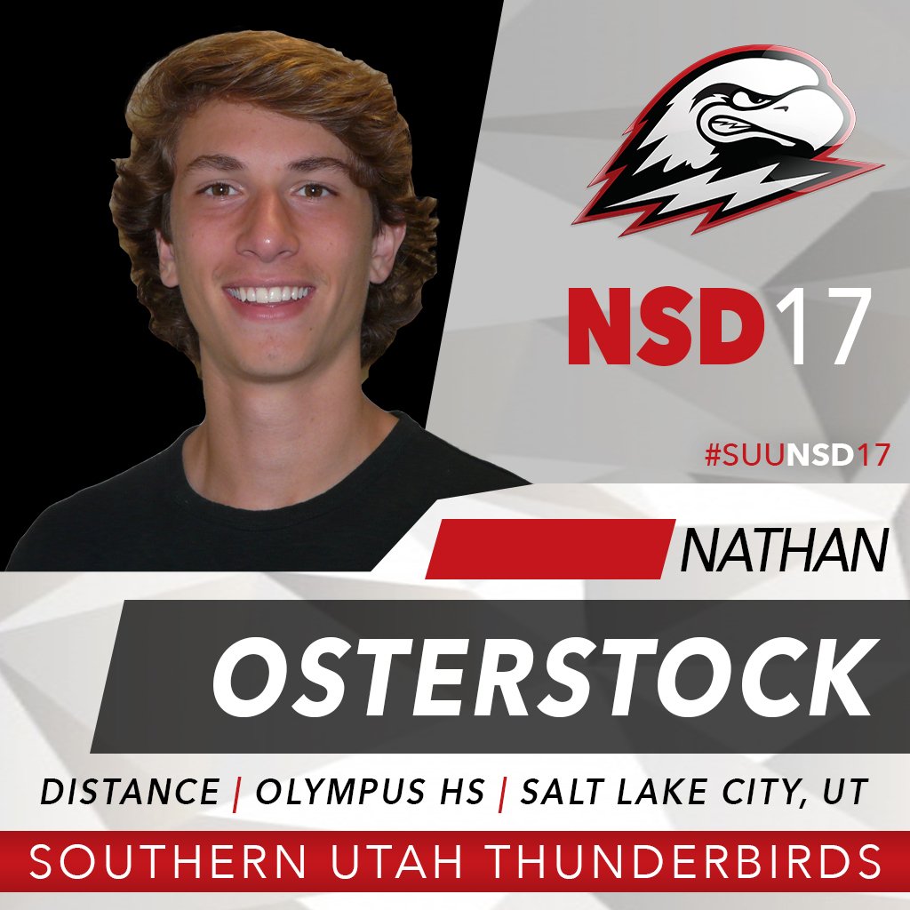 SUUTFXC's tweet photo. Help us welcome Nathan Osterstock to the Thunderbird family!!! #TBirdNation #BigSkyXC #BigSkyTF https://t.co/516wamJM0U