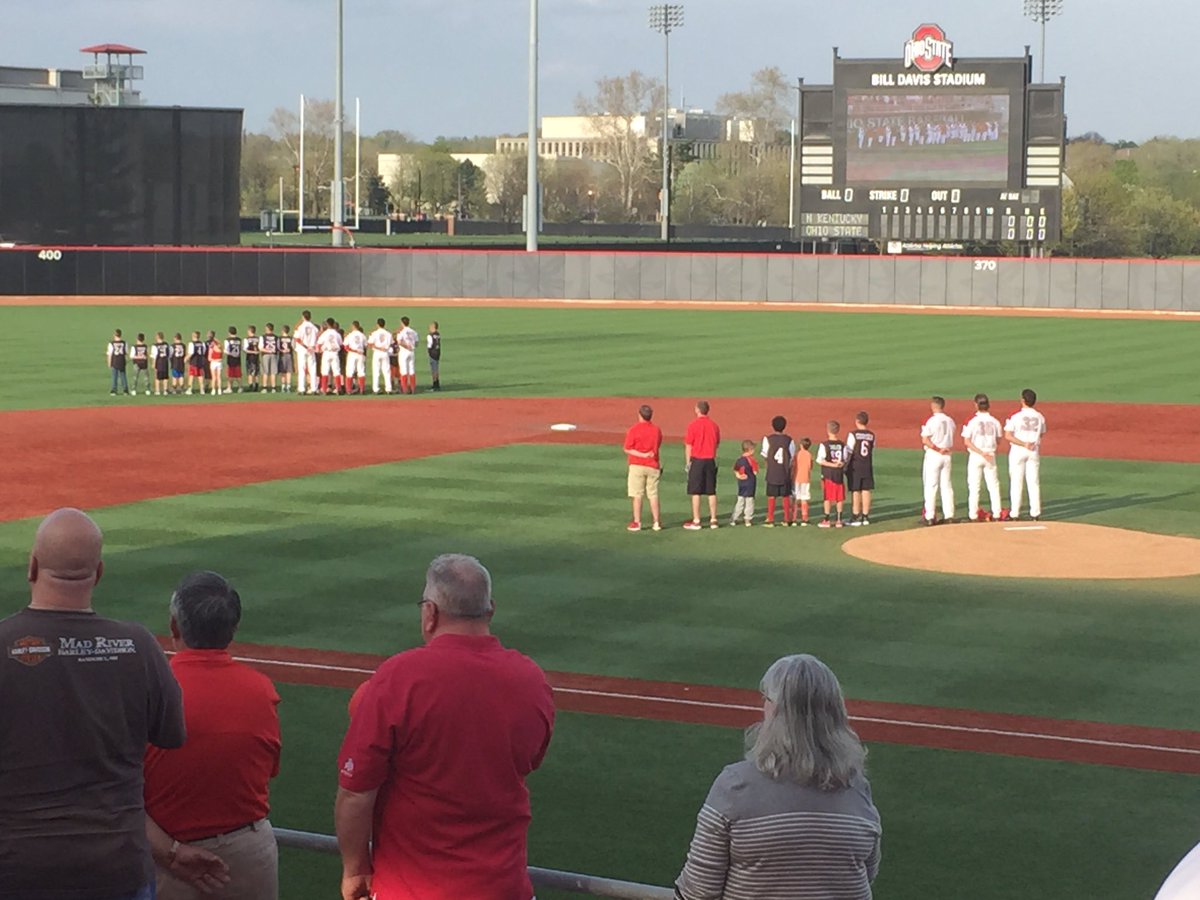 Great night of baseball <a href="/OhioState_BASE/">OhioState_BASE</a> for hosting our younger Cobras!
