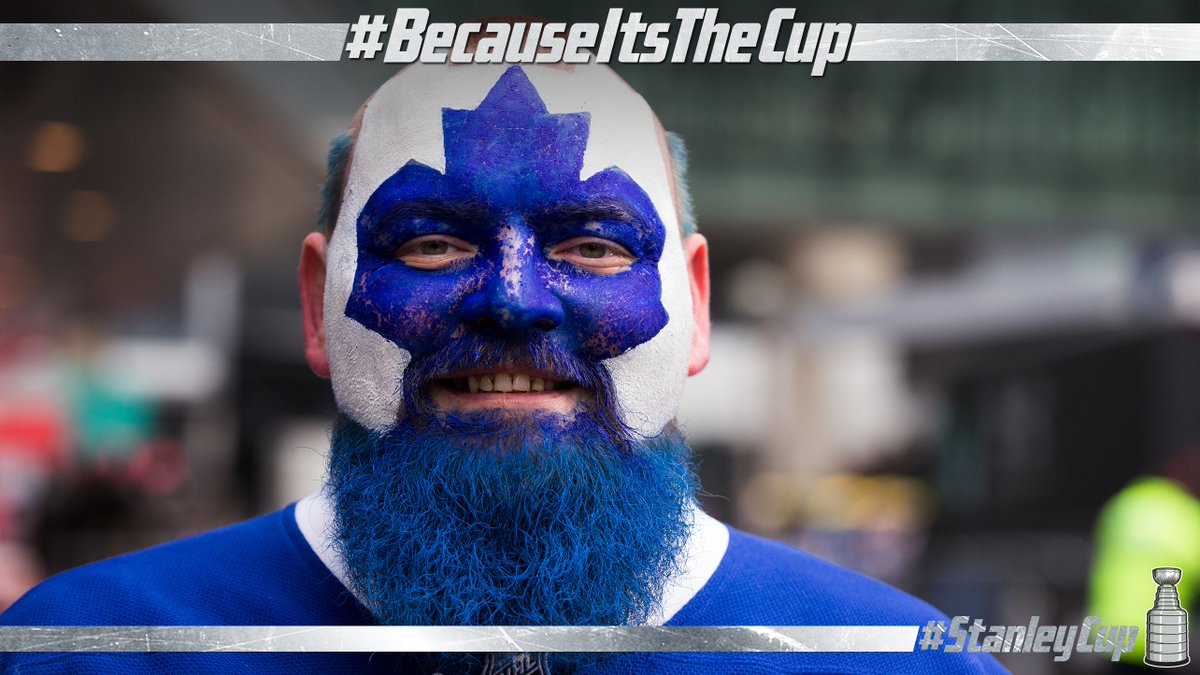 NHL's tweet photo. #BecauseItsTheCup
#StanleyCup
#DartGuy https://t.co/xZeItBwoqa
