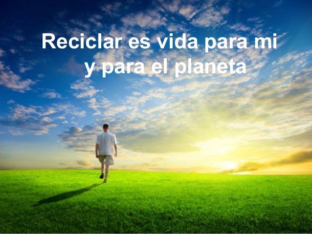 RECICLACCION's tweet image. ... es pensar en el futuro