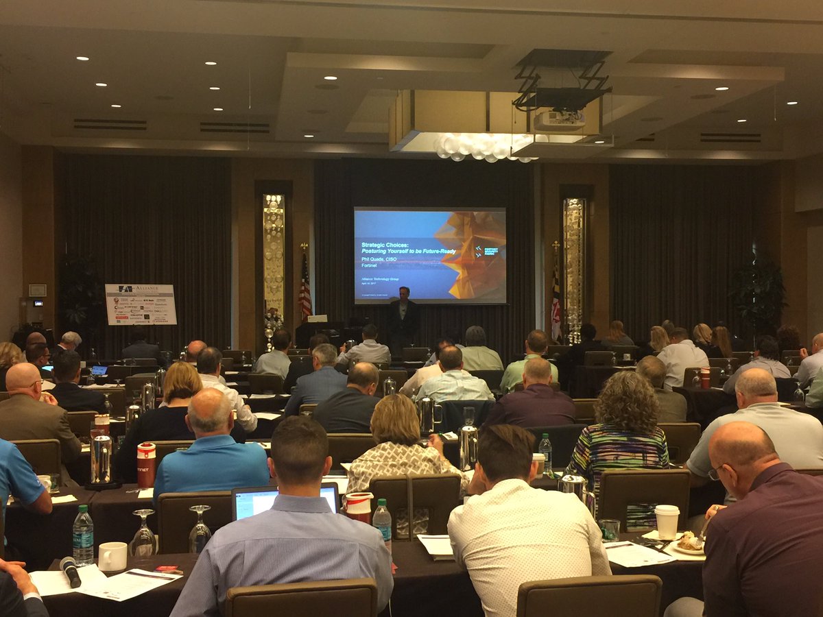 AllianceTechGrp's tweet photo. Thank you to @Fortinet and Phil Quade for sharing today at our #nationalsalesmeeting #SecurityWithoutCompromise https://t.co/hO3Yh6xSbx