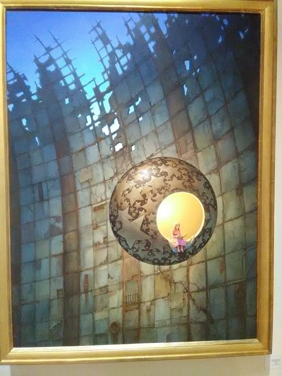 synth_lover666's tweet photo. #RAM #BeyondSciencefiction #2017 #riversideartmuseum  #artexhibit #michaelwhelan https://t.co/GkXm1HZbzb