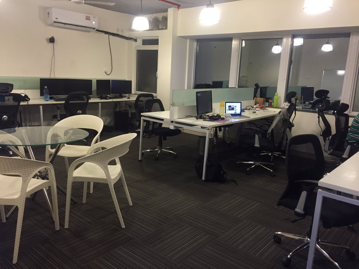 Our new office built purely from growth, revenues, hard work, all nighters &amp; many more..superstar team effort! <a href="/rolocule/">Rolocule Games</a> #keepmovingforward