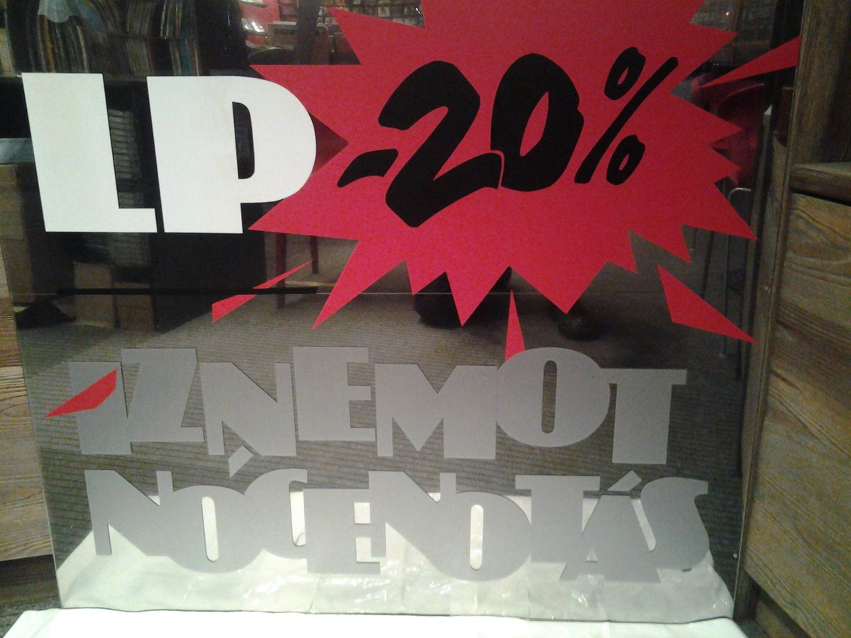 Sestdien, 22. aprīlī jau 10 gadu notiks vinila akcija: recordstoreday.com 
UPEs veikals piedalās, piedāvājot 20% atlaidi. No 11-20.